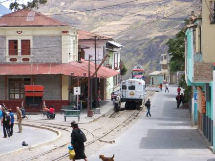 Tren Nariz del Diablo Devils Nose Train Teufelsnase Eisenbahn