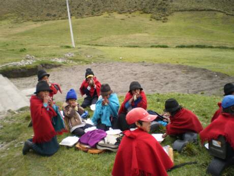 Niños de Pilahuin Ambato Tungurahua